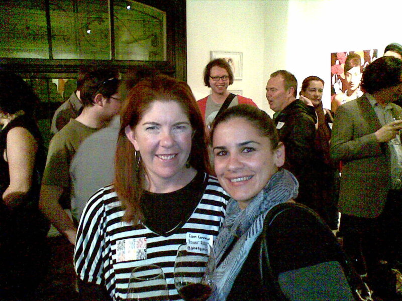 Sam Connew and Berenice Axisa at WMWB launch 2011