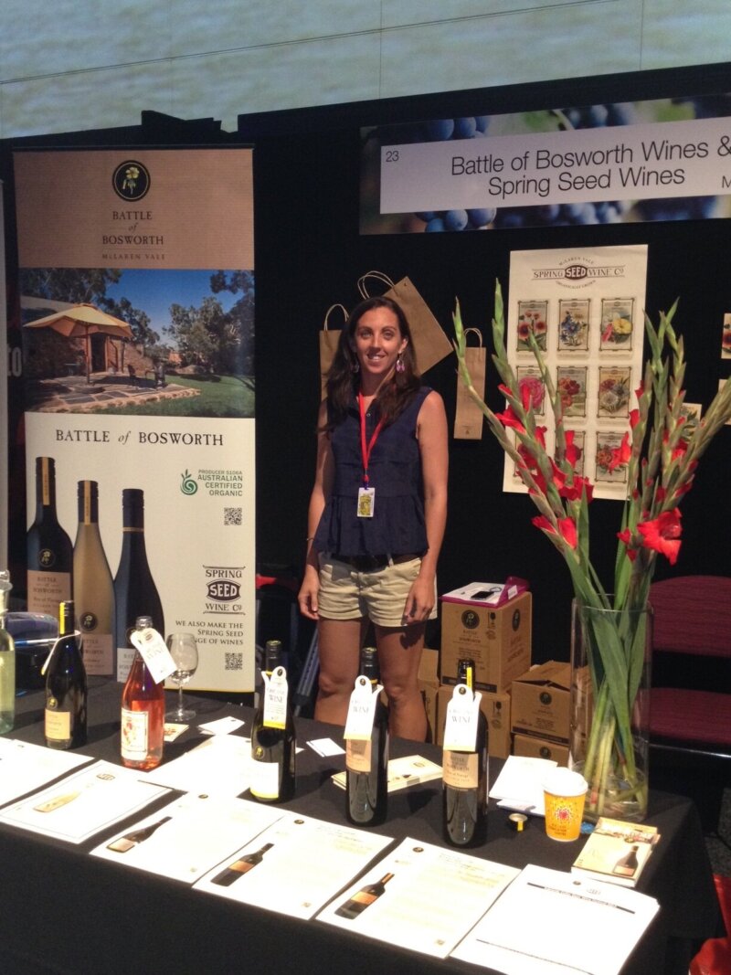Roxie on stand 2013